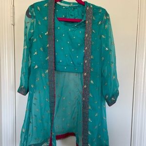 Brand New Girl’s Pakistani Formal Shalwar Kameez